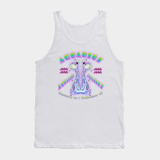 Aquarius 8a Fuchsia Tank Top